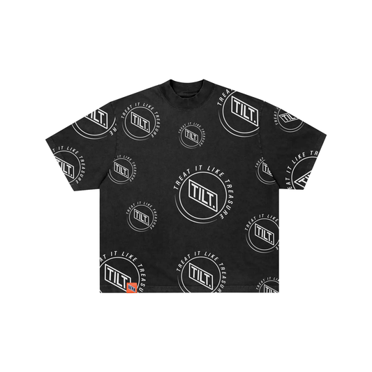 TILT. Circle Logo Black
